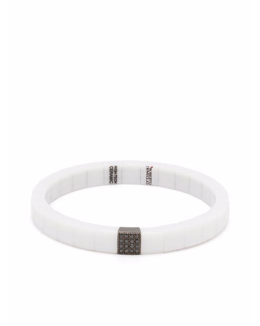 Bracelet Scacco en or blanc 18ct orné de diamants ’ROBERTO DEMEGLIO en coloris White