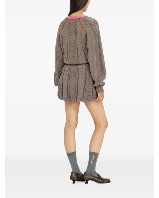 DIESEL Brown M-Intesse Dress