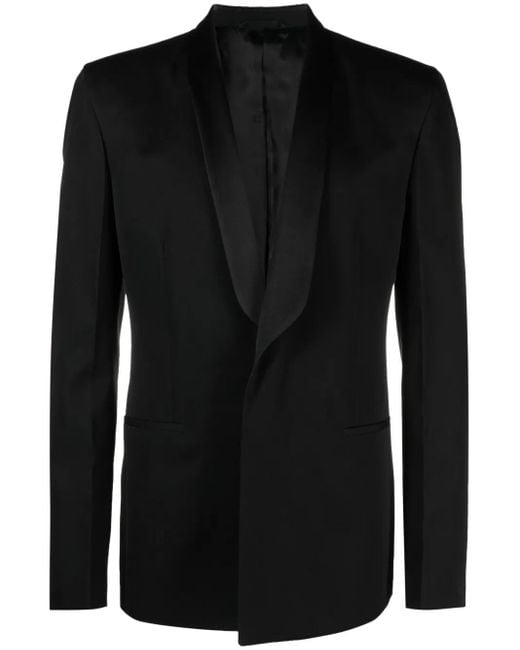Givenchy Black Wool Tuxedo Jacket for men
