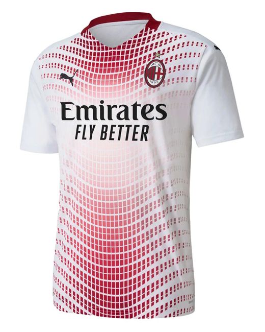 PUMA Pink Ac Milan T-Shirt for men