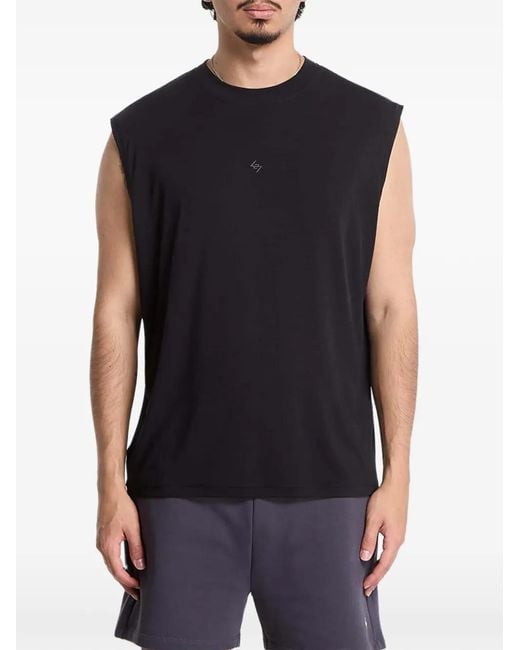 Represent Black 247 Logo-Print Tank Top