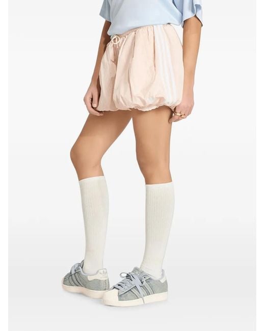 Adidas White Adilenium 5.0 Balloon Shorts