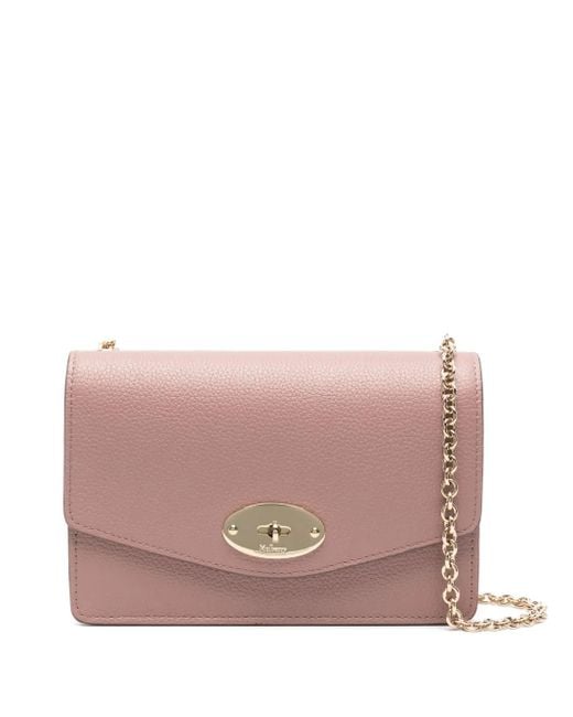 Mulberry Darley ショルダーバッグ S Pink