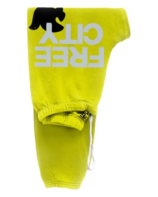 Freecity Yellow Large Sweatpant