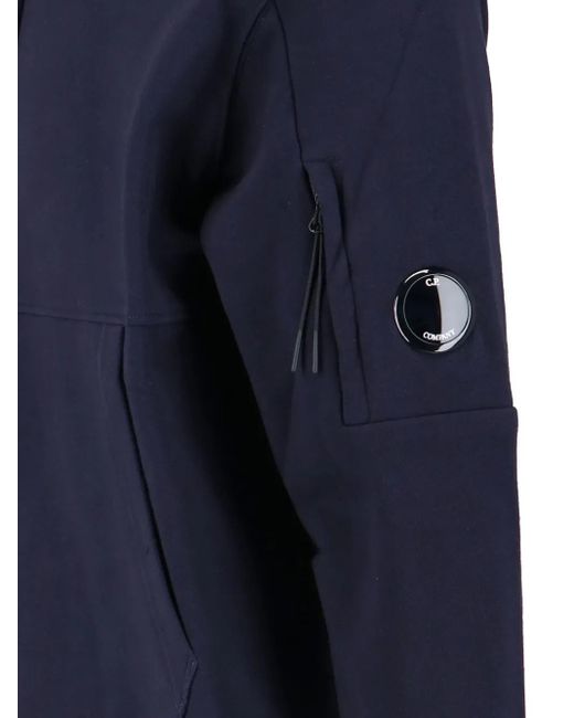 C P Company Blue Cotton Sweatshirt for men