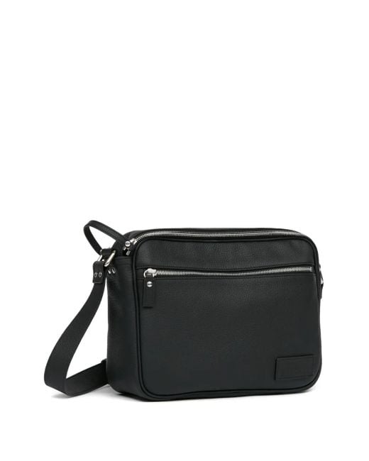 MM6 by Maison Margiela Leren Messengertas Met Textuur in het Black voor heren