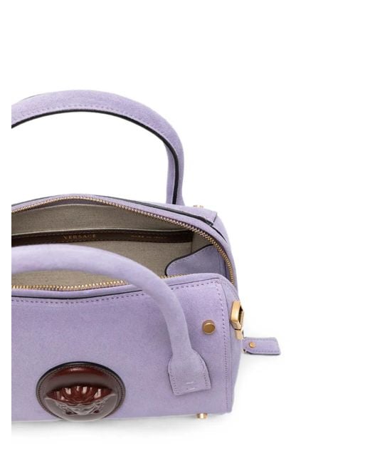 Borsa Tote di Versace in Purple