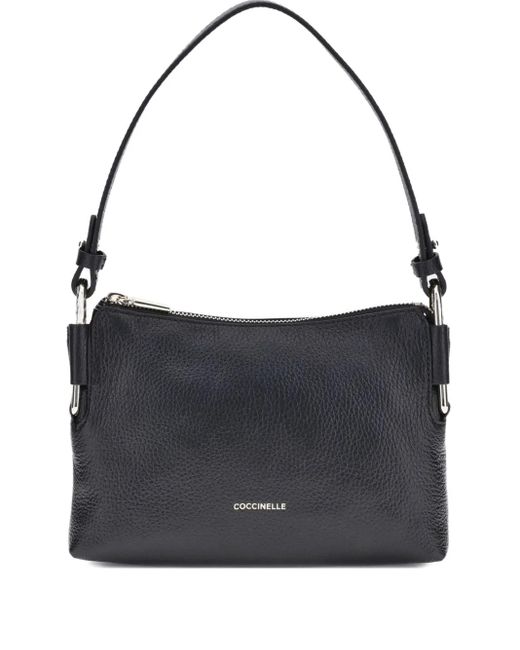 Coccinelle Black Rebekka Zip-Fastening Top-Handle Shoulder Bag