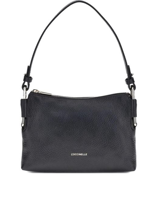 Coccinelle Black Rebekka Zip-Fastening Top-Handle Shoulder Bag
