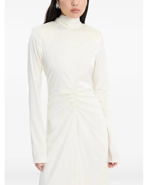 ROTATE BIRGER CHRISTENSEN White Robe À Manches Longues