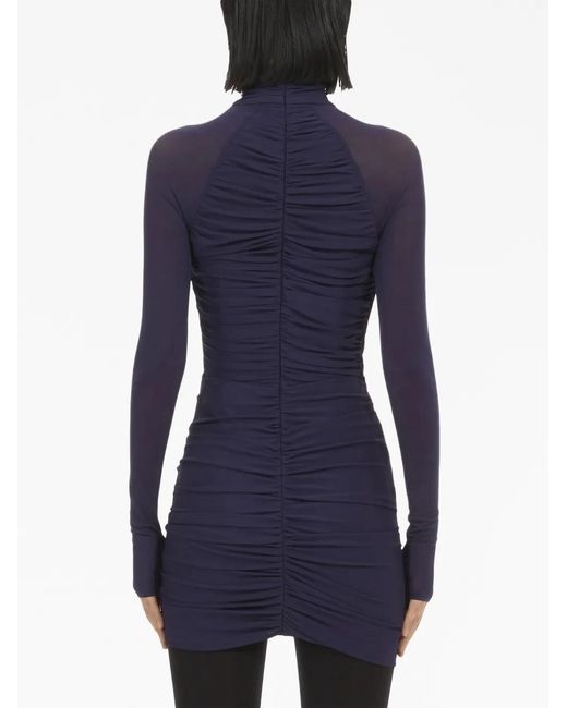 Ferragamo Blue Short Dresses