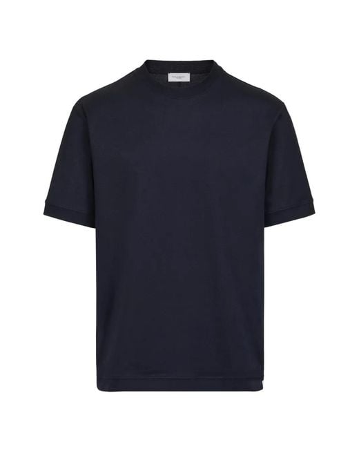 Paolo Pecora Blue Loose-Fit T-Shirt for men