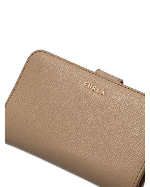 Furla Brown Medium Classic Compact Wallet