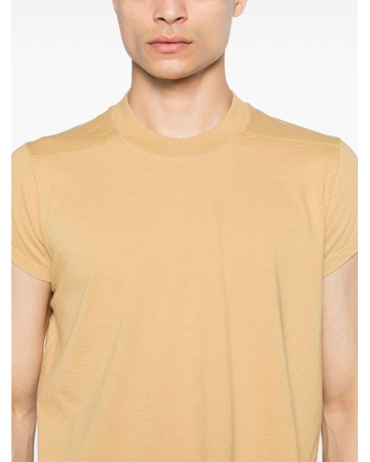 Rick Owens Yellow Small Level Cotton T-shirt for men