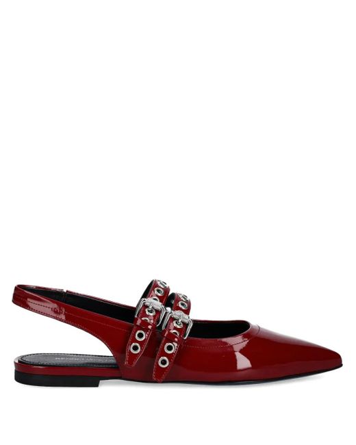 Zapatos de tacón Greta con solapa Kennel & Schmenger de color Red