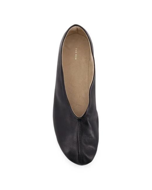 The Row White Stella Slippers