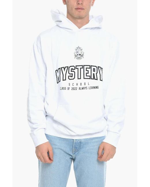 Msftsrep White Logo-Print Hoodie for men