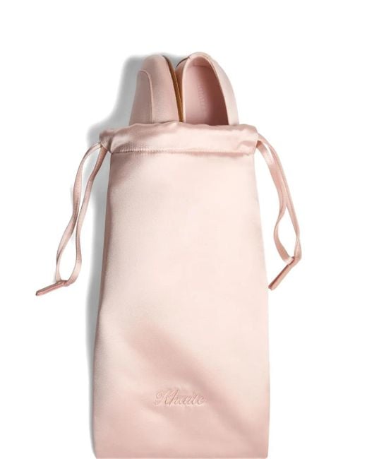 Khaite Pink Monroe Slip-On Loafers