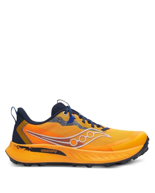 Saucony Orange Peregrine 15 Sneakers for men