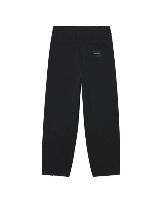 FIVE CM Black Logo-Print Track Pants for men