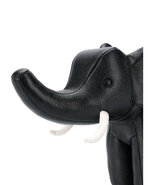 Thom Browne Black Elephant Chain Shoulder Bag
