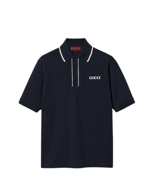 Prada メンズ ブラック ハーフジップ ポロシャツ 【公式通販】