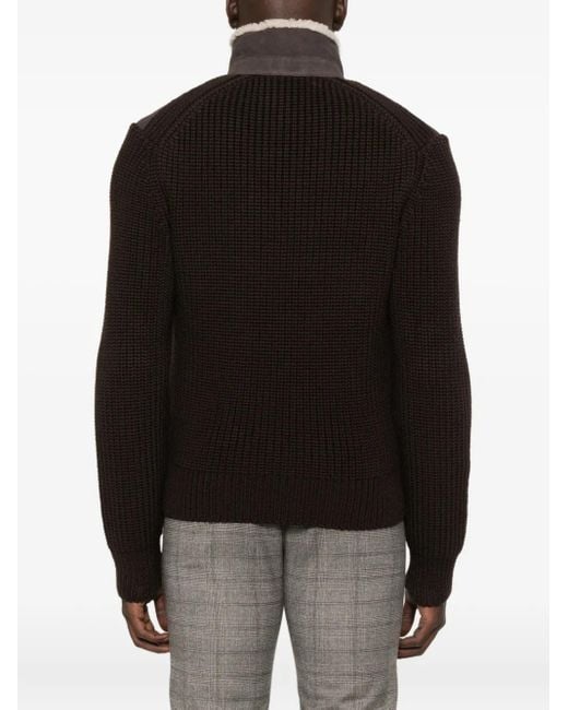 Chaqueta con cremallera Mackage de hombre de color Brown