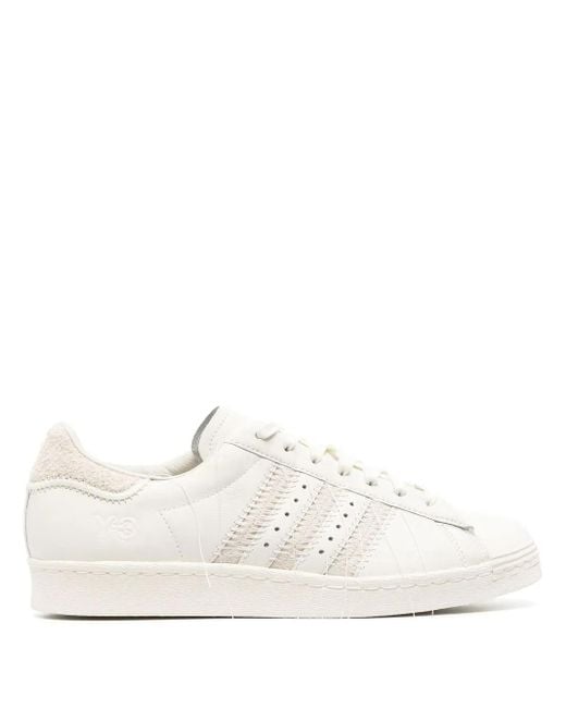 Y-3 Natural Adidas Y-3 Superstar Low-top Sneakers