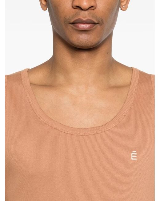 Etudes Studio Natural Débardeur À Logo Imprimé