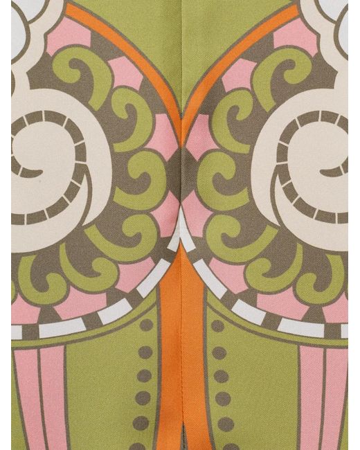 LaDoubleJ Green Swing Placée Mini Dress
