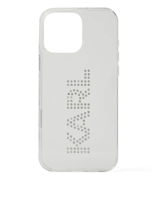 Karl Lagerfeld White Logo Iphone 16 Pro Case