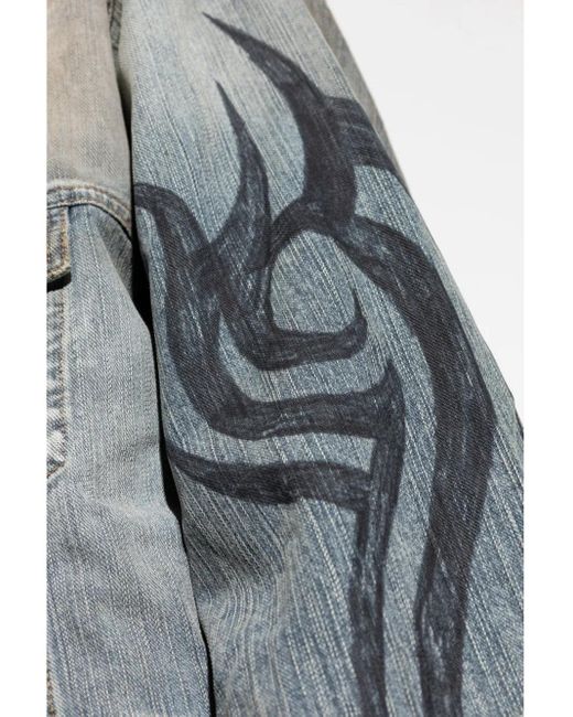 Balenciaga Blue Denim Jacket, for men