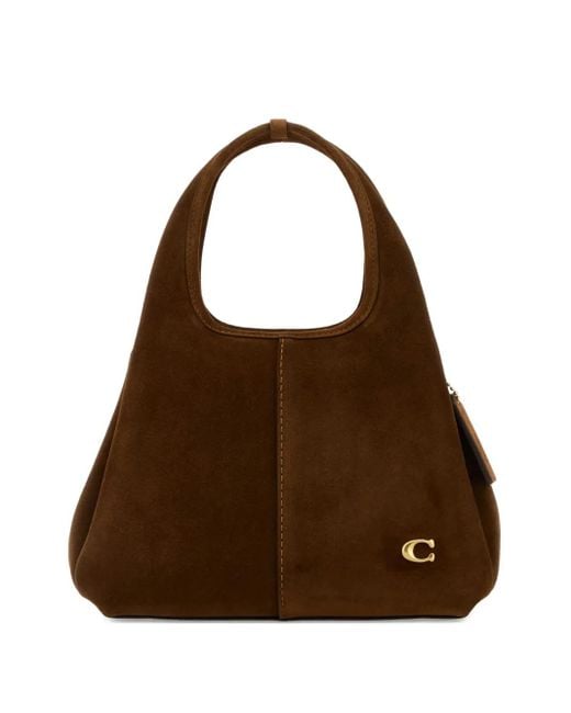 COACH Lana Schoudertas Met Logodetail in het Brown