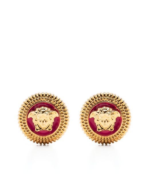medusa head stud earrings