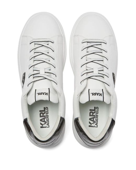 Karl Lagerfeld White Karl Ikonik Nft Kapri Sneakers for men