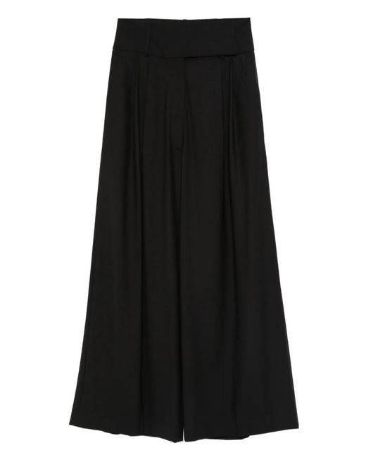 Viktor & Rolf Black Pleated Trousers
