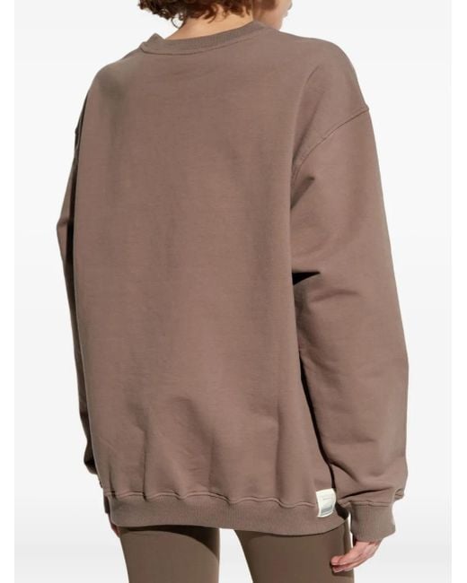 Rethinkit Studios Sweater Met Geborduurd Logo in het Brown