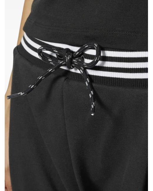 Adidas Black Logo-Print Track Pants