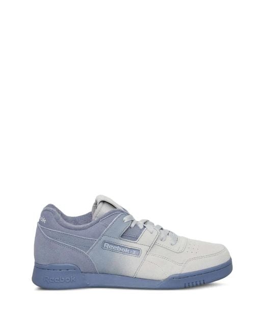 Reebok Blue Workout Plus Og Suede Sneakers