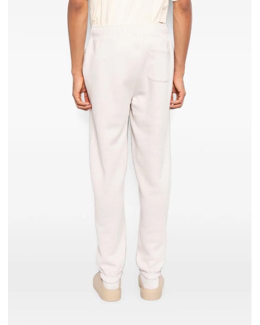 Melt White Graphic-Print Track Pants for men