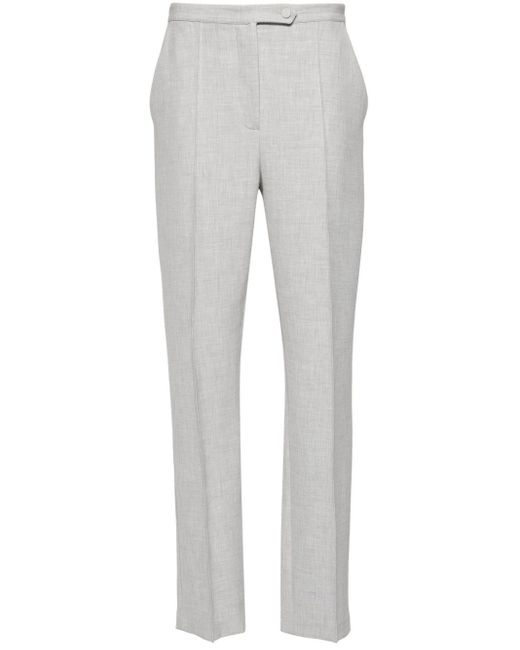 Pantalon de tailleur à coupe fuselée Styland en coloris Gray