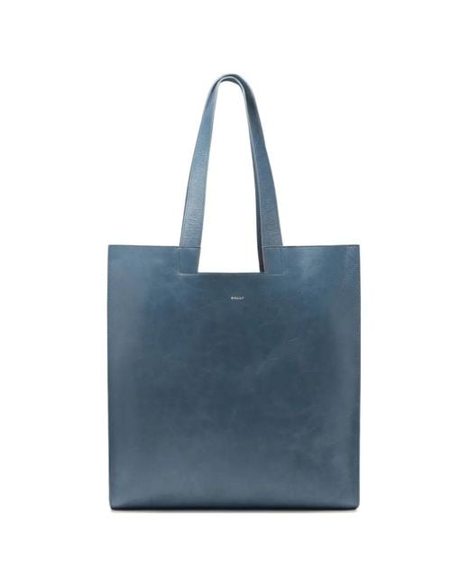 Bally Blue Easy Tote Bag