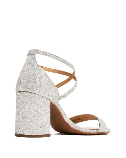 Michael Kors Natural 80Mm Block-Heel Sandals