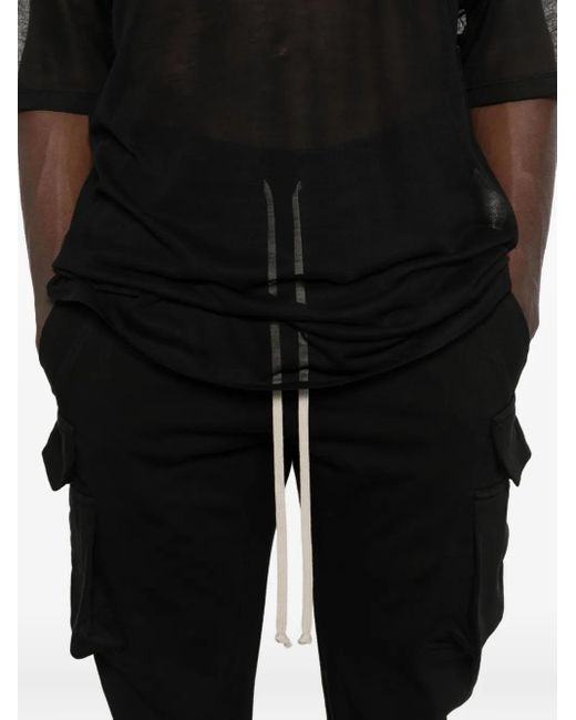 Rick Owens Broek Met Trekkoord in het Black voor heren