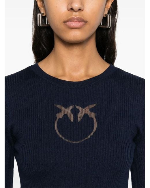 Pinko Blue Love Birds T-Shirt