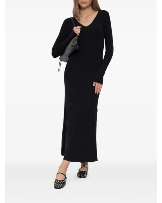 Samsøe & Samsøe Black Stretch Dress