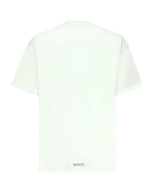 T-Shirt À Logo Imprimé Represent pour homme en coloris White