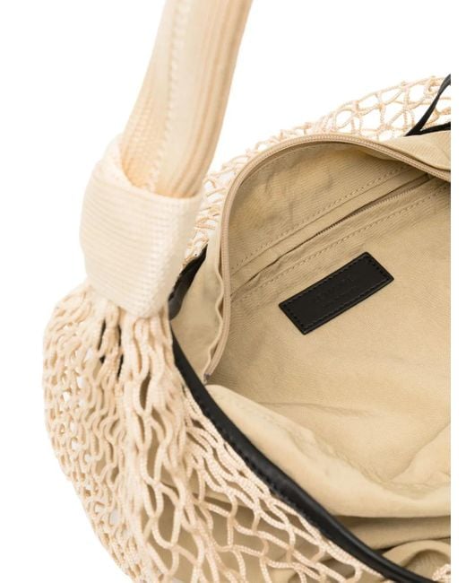 Lemaire Metallic Fortune Croissant Filt Bag