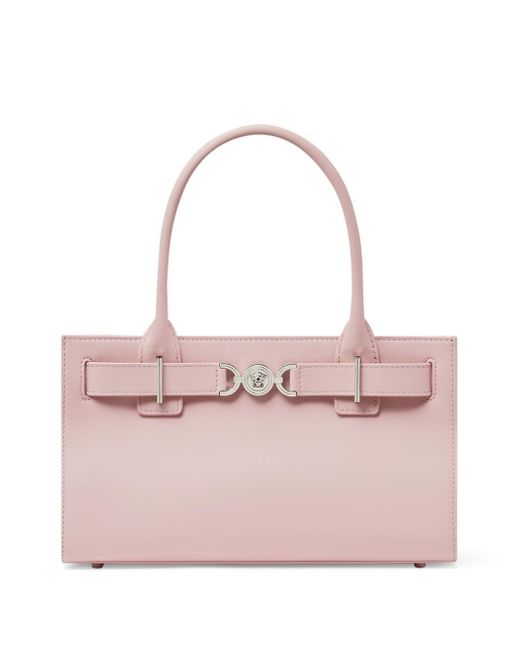 Versace Pink Medusa '95 Leather Handbag