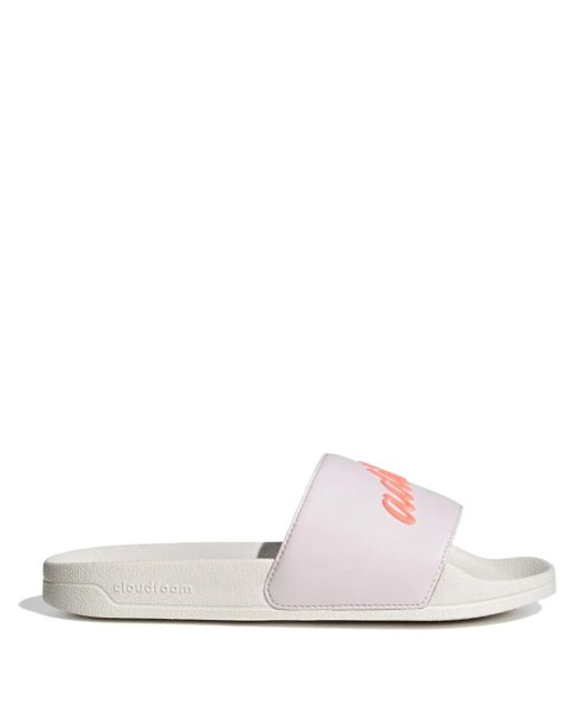 Sandalias con logo Adidas de color White